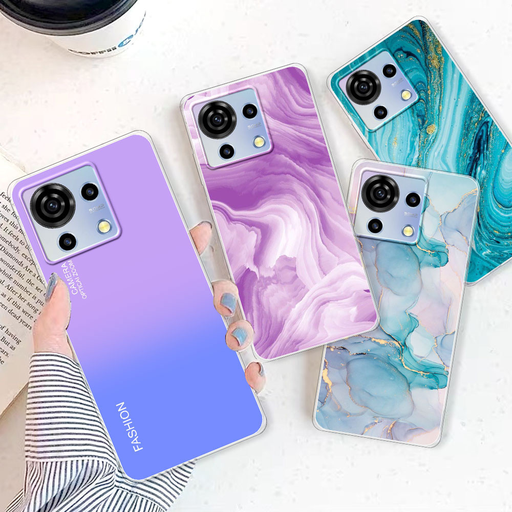 Dành Cho ZTE Blade V50 Vita Ốp Lưng Blade V41 Vita Trong Suốt Silicon Mềm Vỏ Điện Thoại Cho ZTE Blad
