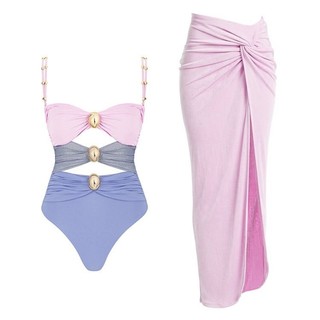 Bikini Bộ đồ 2 mảnh in hình thiết kế thời trang Đồ bơi nữ gợi cảm một mảnh