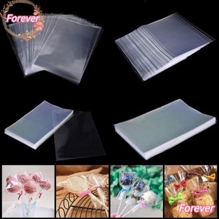 Set 100 Túi Đựng Kẹo Bằng Nhựa Opp Trong Suốt Có Nhiều Màu Sắc Để Lựa Chọn