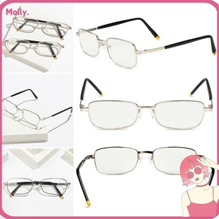 Kính viễn thị đọc sách từ +1.0 - +4.0 độ phong cách cổ điển có hộp và khăn lau cho nam và nữ