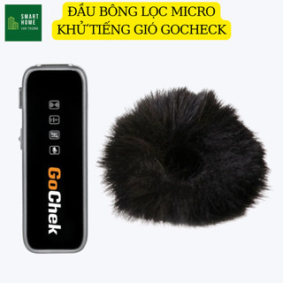 Bông lọc gió - tạp âm mút xốp cho Micro thu âm không dây GoChek B01 Ultra.