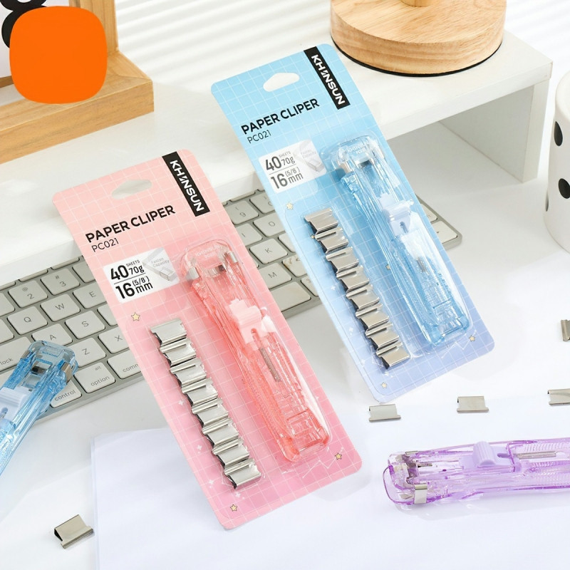 Set kẹp giấy 8 ghim thay thế , kẹp cố định giấy bằng thép không gỉ, kẹp tài liệu hồ sơ văn phòng chắc chắn tái sụng-DREA