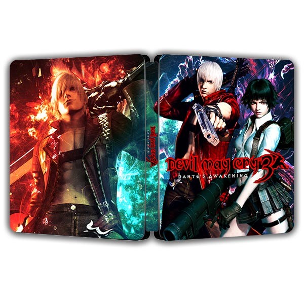 Devil May Cry 3 Dante 's Awakening DMC3 Steelbook | Hộp tưởng tượng