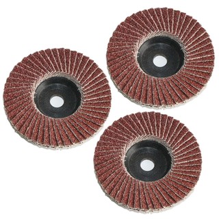 【VARSTR Tool】 3PC 3in Grinding Wheels Flap Discs Angle Grinder Sanding Disc Wood Abrasive Tool