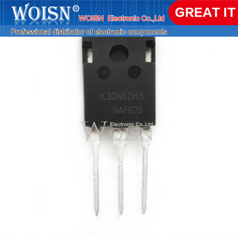 5 CÁI K30N60HS K30N60 SKW30N60 SKW30N60HS IKW30N60HS 30N60 TO-247 Còn hàng