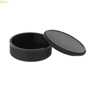 Vỏ nắp sau ống kính Dusur 39mm cho Leica M39 L39 Phụ kiện màu đen thay thế