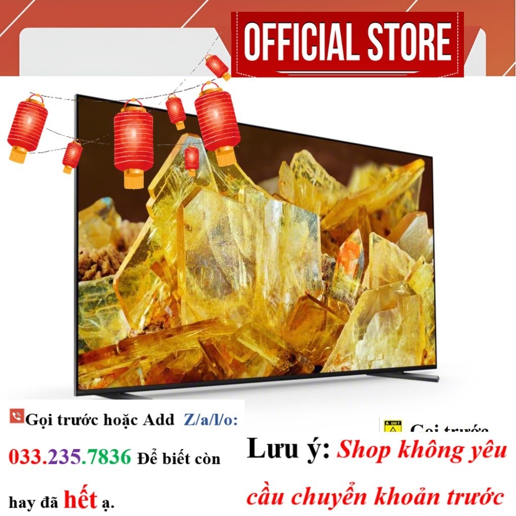 [XR-85X90L] Google Tivi Sony 4K 85 inch XR-85X90L <NeW>