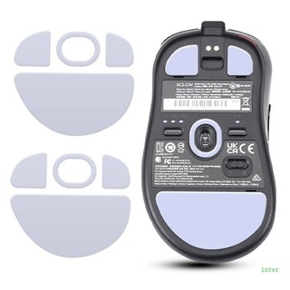 Xen kẽ 2 bộ chân chuột giày trượt miếng dán miếng lót tròn glides viền cong chân chuột cho zowie ec1-cw ec2-cw chuột
