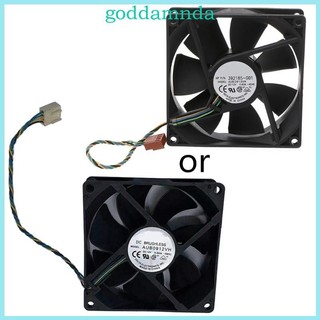 Godd 4000rpm tốc độ 90mm quạt làm mát vòng bi thủy lực kép 9cm aub0912vh 12v cho