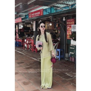 ☘️ SET166- SET PHÁP PHỤC CỔ TẾT CÚC NGỌC 💎
