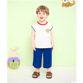 (90)Bộ hè cotton quần cullotes làm mát ecpuse18