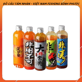 01 chai Hương liệu câu cá MRT các loại. Nhiều hương vị để lựa chọn. Chuyên dùng câu cá Rô Phi.
