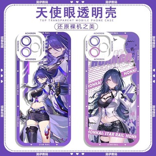 Ốp lưng Honkai Star Rail Acheron cho iPhone 15 14 13 12 11 pro promax x xs xsmax xr 7 8 plus
