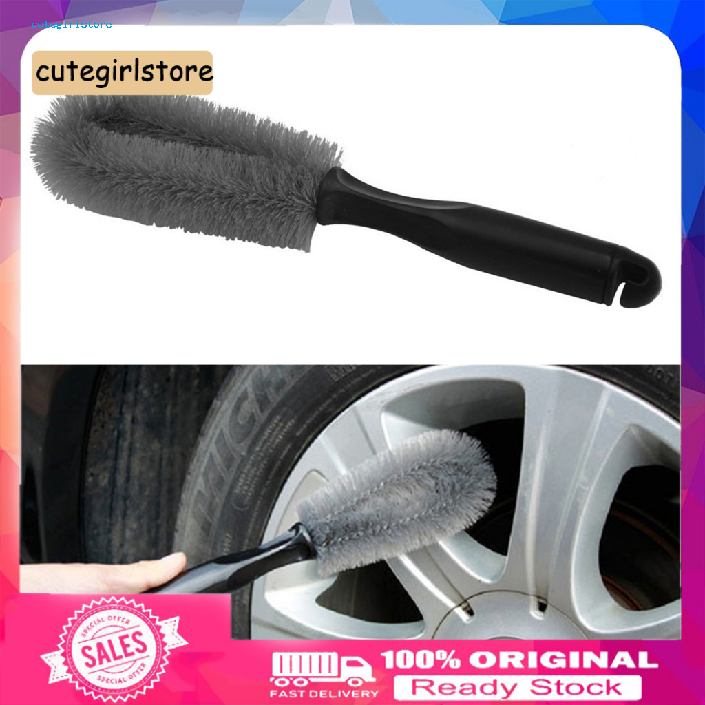 Cute _ Tire Cleaning Brush Light Dễ sử dụng PP Máy làm sạch trung tâm