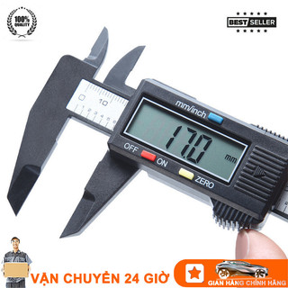 Thước cặp sợi carbon Syntek 150mm, thước cặp điện tử đường kính nhựa, thước cặp tinh thể lỏng 150mm