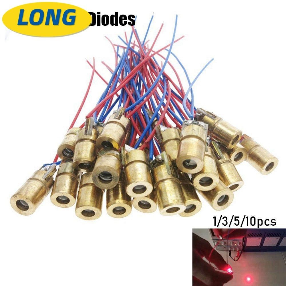 Lonngzhuan 1 / 3 / 5 / 10 chiếc Điốt Laser Bán chạy Mô-đun Diode Chấm 5 triệu watt