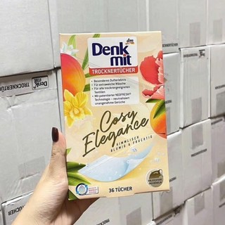 Hộp giấy thơm quần áo Denkmit hương Cosy Elegance, hộp 36 tờ
