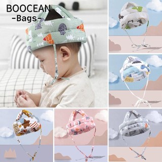 Mũ bảo vệ trẻ em BOOCEAN, Mũ bảo hiểm an toàn mềm hoạt hình, Mũ bảo vệ đầu có thể điều chỉnh thoải mái cho trẻ mới biết đi