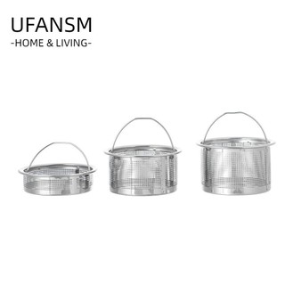 UFANSM Lọc Rác Bồn Rửa Chén Bằng Thép Không Gỉ