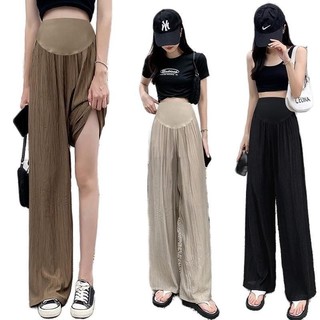 Quần dài BẦU SUÔNG ĐŨI TƠ NHĂN mềm mại sang chảnh dễ mix Q23