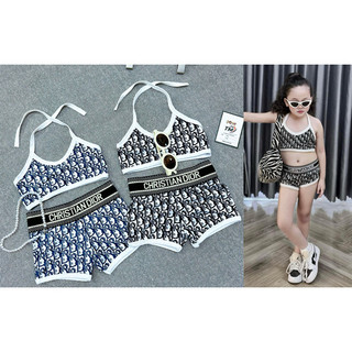 Size 8-28kg: bikini 2 mảnh mos.dio siêu xinh cho bé gái - bknm