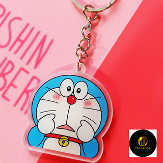 Móc khóa DORAEMON gắn chìa khóa làm quà tặng lưu niệm sưu tầm