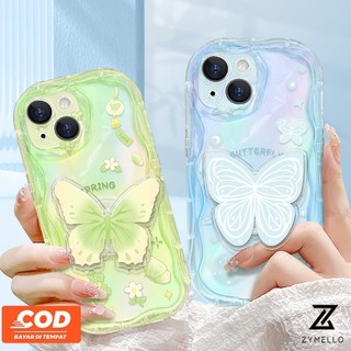 Ốp Điện Thoại VIVO Y03 Y17S Y27 Y19S Y28 Y02 Y35 Y36 Y56 Y22 Y12 Y20 Y21 Y33S Y30 Y15 Y15S Y15A Y16 Y12A Y72 Y11 Y21A Y50 Y20A Y91C S1 Ốp Điện Thoại TPU Chống Sốc Hình Bướm Chuyển Màu