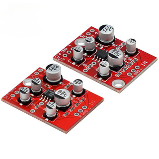 Dc 5V-15V AD828 Bảng khuếch đại công suất Preamp âm thanh nổi Mô-đun tiền khuếch đại