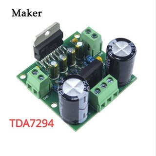 Bảng khuếch đại công suất kỹ thuật số 100W TDA7294 Mô-đun khuếch đại âm thanh một kênh kép công suất cao 12-32V cho loa DIY