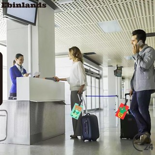 Thẻ Đánh Dấu Hành Lý Bằng Silica Gel Chống Mất Họa Tiết Hoạt Hình Dễ Thương