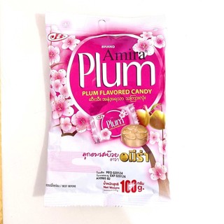 Bịch 100g kẹo xí muội mận amira plum thái lan. date mới 12 tháng.