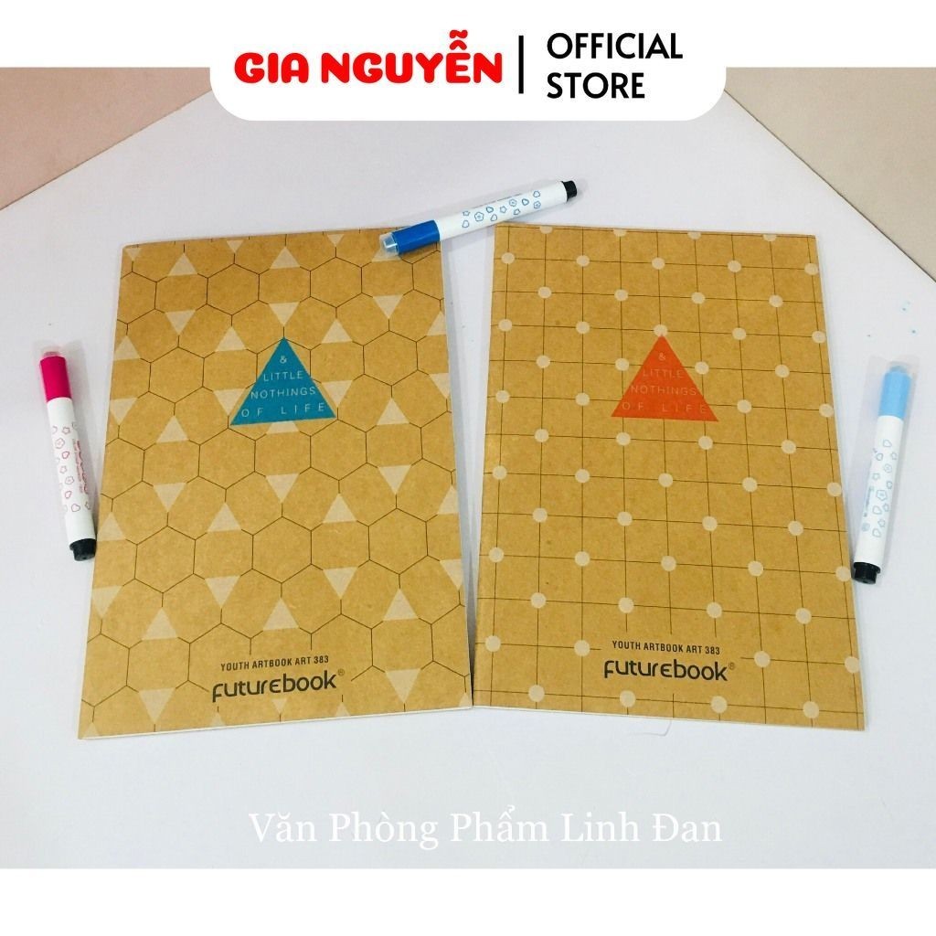 COMBO 5 Vở Kẻ Ngang B5 - Futurebook color artbook 80gsm 120 Trang