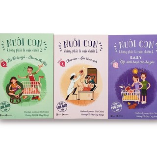 Sách -combo 3 cuốn nuôi con không phải là cuộc chiến 2 -sách hay