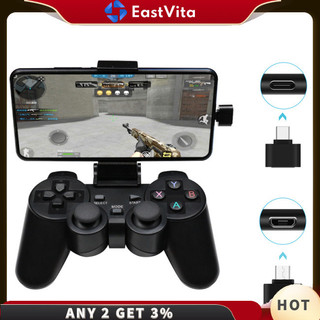 Eastvita 2.4g tay cầm chơi game không dây cần điều khiển từ xa cho ps3 điện thoại android tv box laptop pc