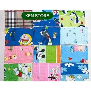 Vỏ gối nằm chất Kate Silk cao cấp mềm mịn thoáng mát cho bé - SP0102 KEN STORE