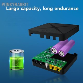 Punkyrabbit mini ups 5v 9v 12v 48v cổng poe nguồn điện liên tục 8000mah 18wh pin dự phòng cho camera router modem