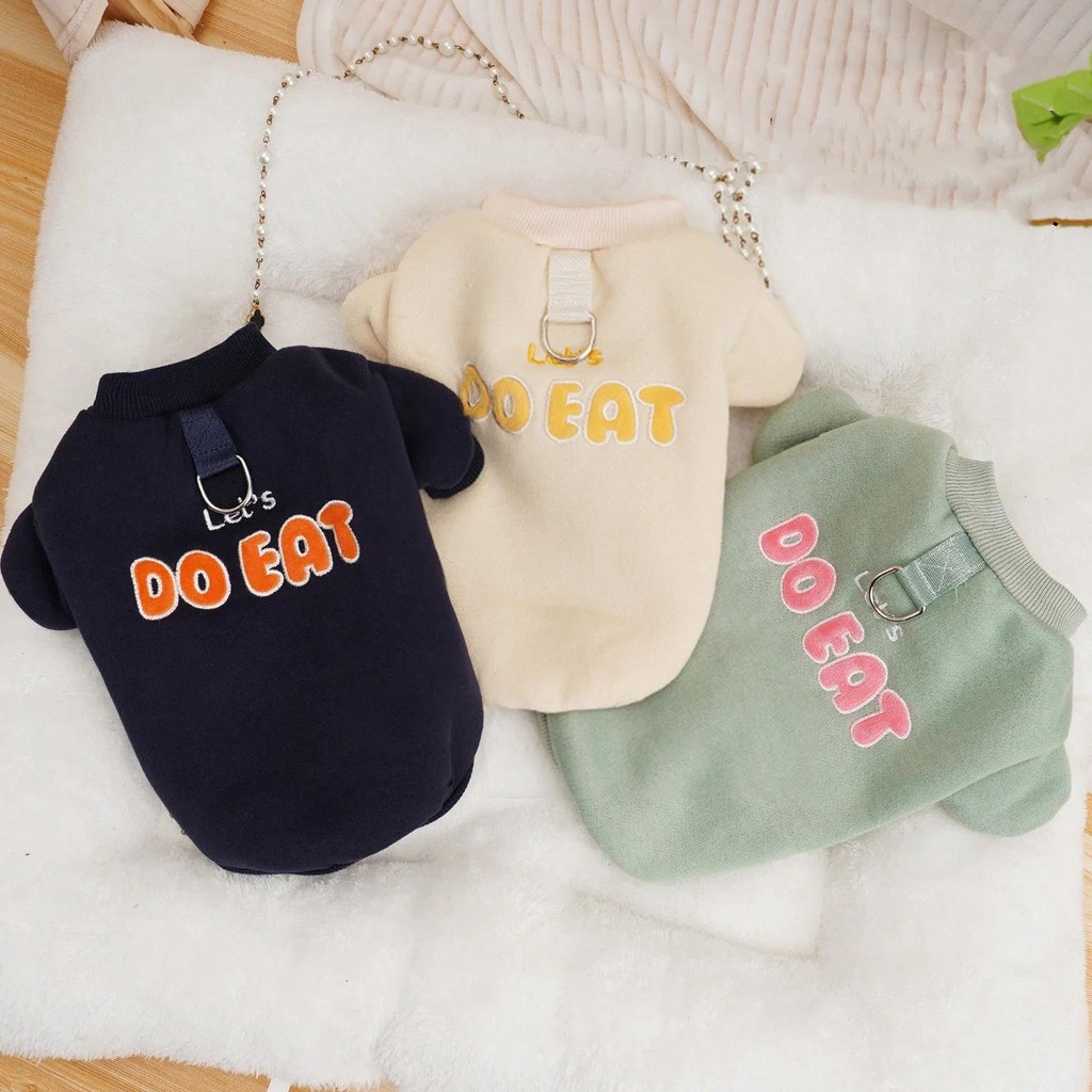 Cat and puppy clothing pet clothing autumn and winter Korean version thick hoodie
