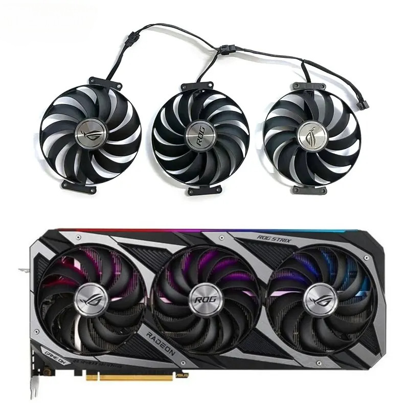 95mm CF1010U12S Card Đồ Họa Quạt Thay Thế ASUS Rog Strix RTX 3060 3070 3080 Ti 3090 GPU Chơi Game Co