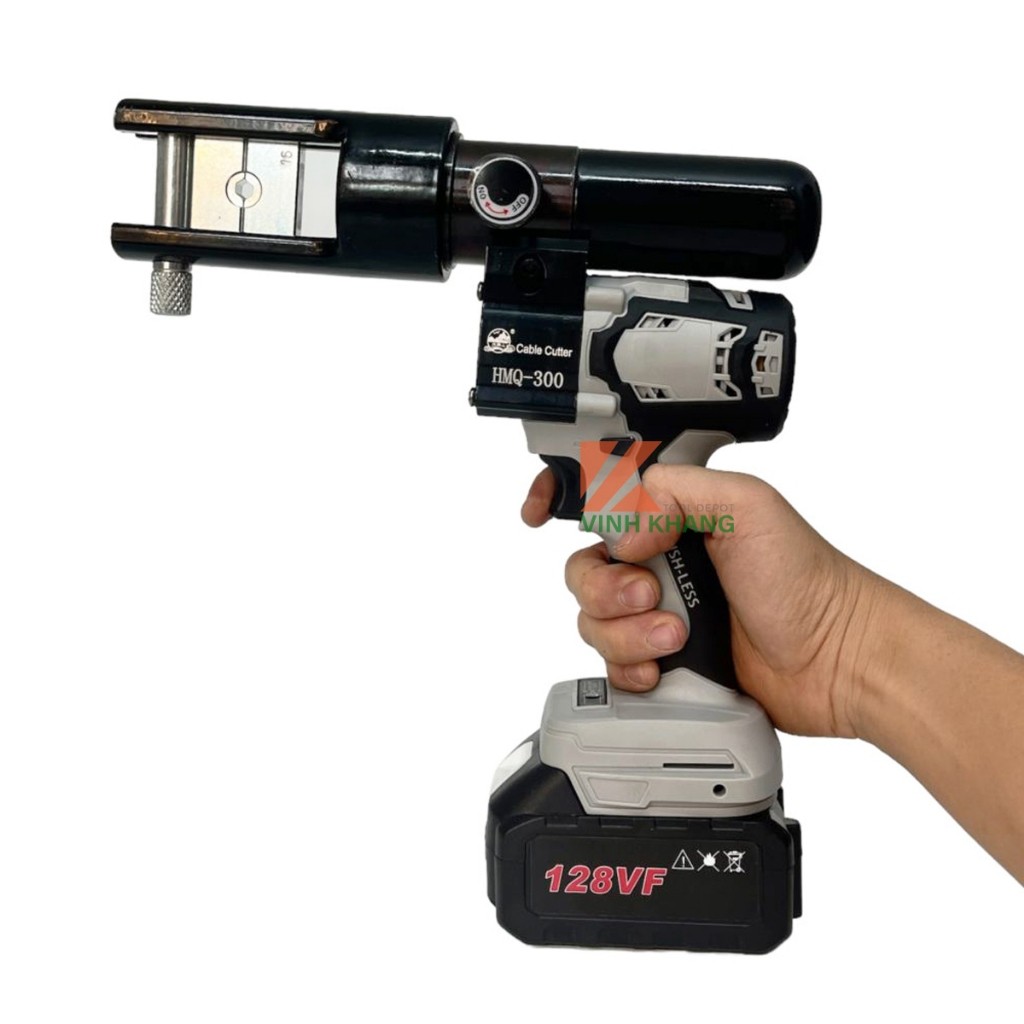 Máy Ép Cos Thủy Lực Dùng Pin Dalushan TAD HMQ-300, Phạm Vi Ép 16-300mm2 - Nhanh, Mạnh, Chính Xác