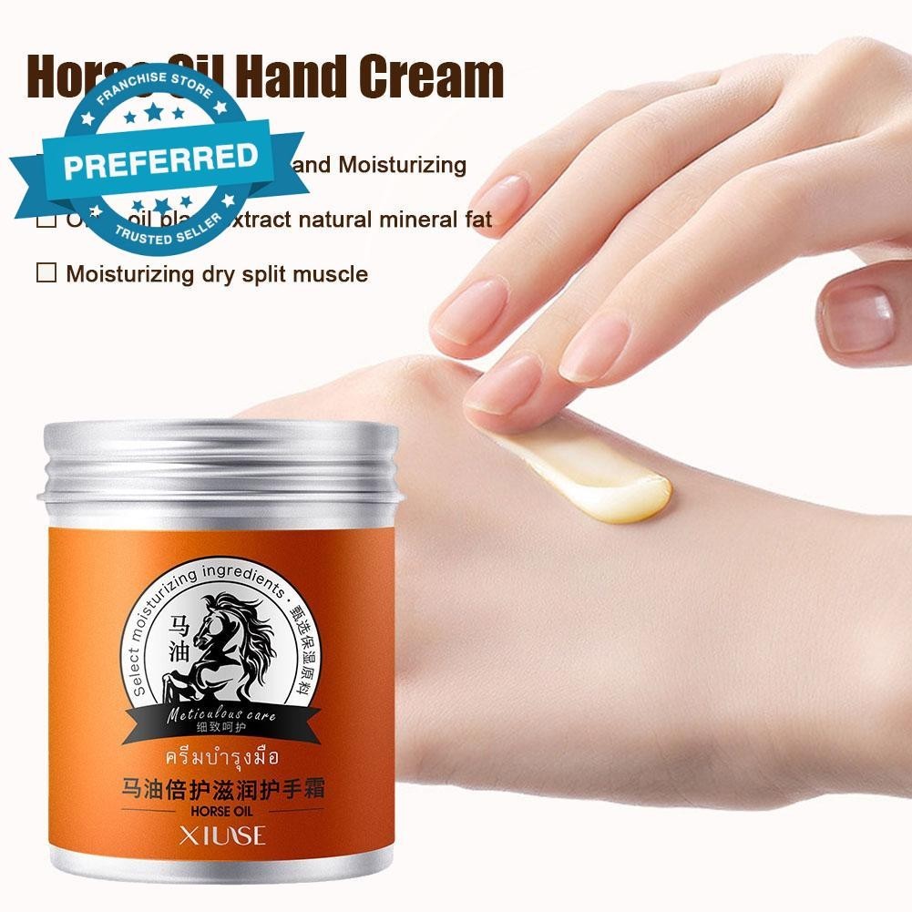 Dầu Ngựa Bàn Tay Chống Lão Hóa Da Khô Lột Sửa Chữa Dưỡng Ẩm A0D9