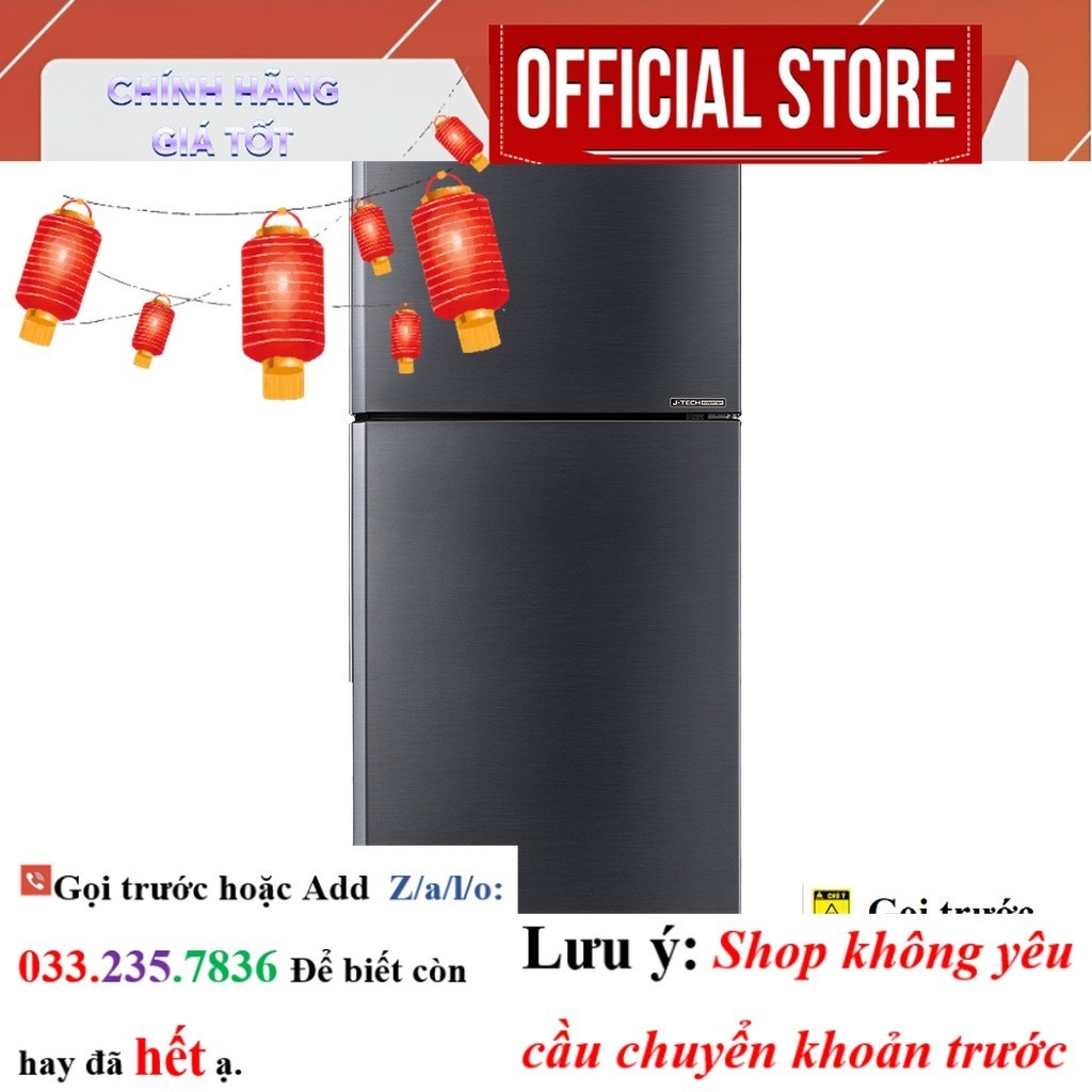 |New| Tủ lạnh Sharp Inverter 330 lít SJ-XP352AE-DS
