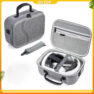 Hộp đựng OUTOP Túi bảo vệ di động Tai nghe Phụ kiện khác Túi lưu trữ Tương thích cho tai nghe Meta Quest 3 VR