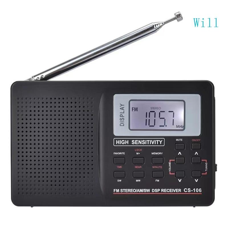 Full Band AM/SW/FM Radio Sound Full Frequency Receiver Receiving FM Radio
