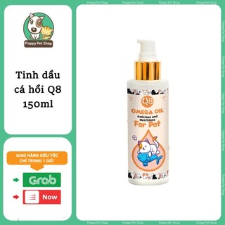 Dầu cá hồi q8 dành cho thú cưng 150ml