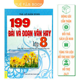 Sách - 199 bài và đoạn văn hay lớp 8