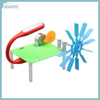 De Creative DIY Bộ dụng cụ mô hình máy phát điện thủy lực Dự án khoa học Bộ dụng cụ thủ công