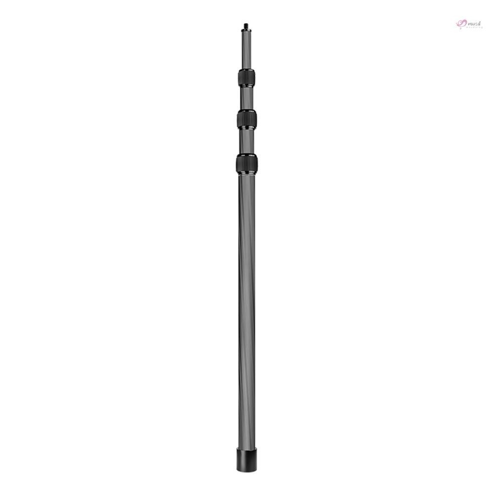 Cánh tay bằng sợi Carbon cầm tay Boom Arm Mic Arm Carbon 1 / 4 Inch Vít Boom Pole 1 / 4 Với Khóa Xoắ