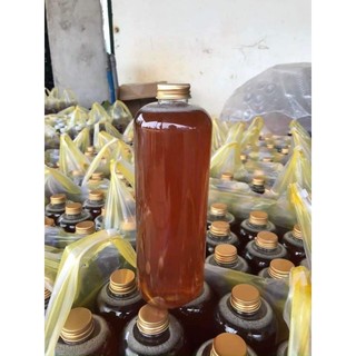 Chai Nhựa Tròn Miệng Rộng 1000ml Đã Kèm Nắp. Chai Dày Dặn, Nắp Fi38. Nhựa HUYSUN