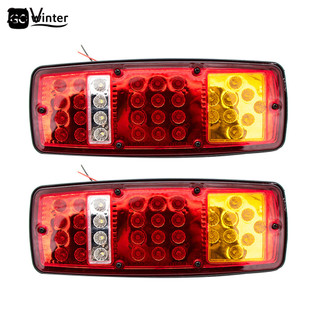 [Gt.z] 2 Chiếc HL-R-017 Xe Chống Nước 36 Đèn LED Đuôi Thuyền Trailer DC 12 / 24V Đèn Sau