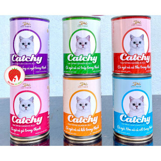 Pate Lon cho mèo Catchy 400g